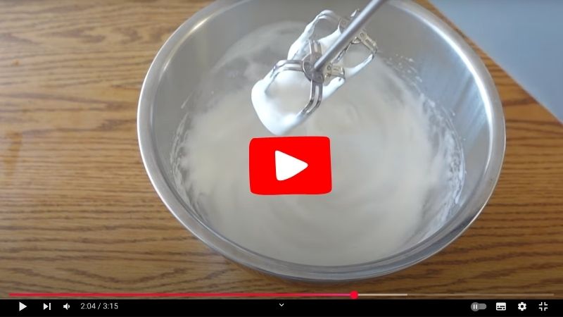 メレンゲは動画をチェック