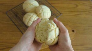 米粉のメロンパン